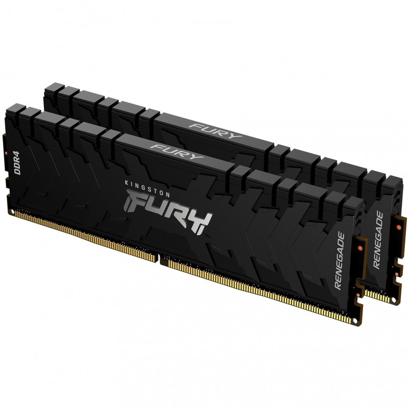 Kingston Пам'ять ПК DDR4 16GB KIT (8GBx2) 4600 FURY Renegade Black