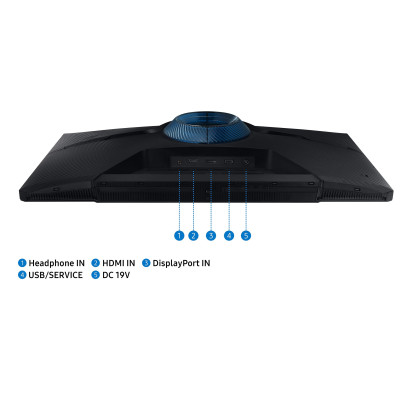 Samsung Монітор 27" S27AG500P HDMI, DP, USB, MM, IPS, 2560x1440, 165Hz, 1ms