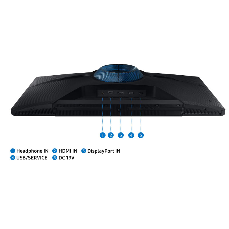 Samsung Монітор 27" S27AG500P HDMI, DP, USB, MM, IPS, 2560x1440, 165Hz, 1ms