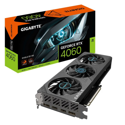 Gigabyte Відеокарта GeForce RTX 4060 8GB GDDR6 EAGLE OC