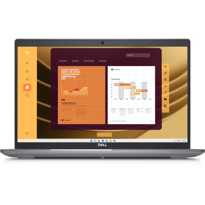 Dell Ноутбук Latitude 5550 15.6" FHD IPS AG, Intel U5 125U, 16GB, F512GB, UMA, Lin, сірий