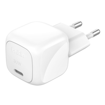 Belkin Зарядне пристрій мережевий 30Вт USB-С PD PPS, білий