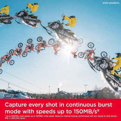 SanDisk Карта пам'яті SanDisk SD 64GB C10 UHS-II U3 R280/W100MB/s Extreme Pro V60