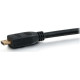 C2G Кабель перехідник HDMI micro на HDMI 0.5 м 10.2Gbps