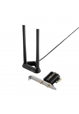 ASUS WiFi-адаптер PCE-AXE59BT Bluetooth 5.2 PCI Express WPA3 OFDMA MU-MIMO