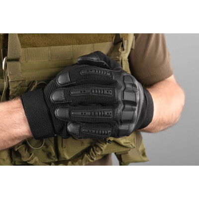 2E Tactical Рукавиці тактичні, Sensor Touch M, чорні