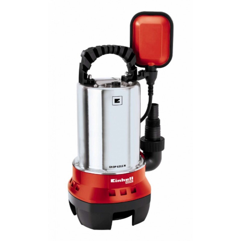 Einhell Насос дренажний GC-DP 6315 N 630 Вт, 17000 л/г, вис. 8 м, глиб. 5 м