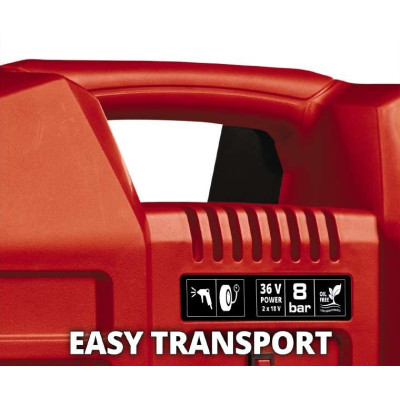Einhell Автомобільний компрессор TE-AC 36/8 Li OF Set-Solo PXC акум, 130 л/хв, (без АКБ та ЗП) Einhell Автомобільний компрессор TE-AC 36/8 Li OF Set-Solo PXC акум, 130 л/хв, (без АКБ та ЗП)