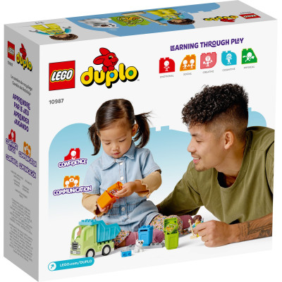 LEGO Конструктор DUPLO Town Сміттєпереробна вантажівка