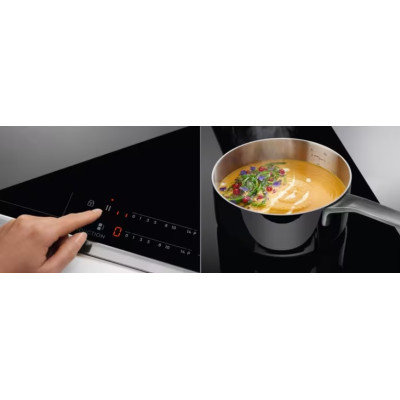 Electrolux Варильна поверхня індукційна, 60см, розширена зона, чорний Electrolux Варильна поверхня індукційна, 60см, розширена зона, чорний