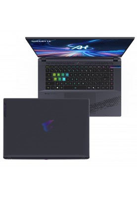 Gigabyte Ноутбук AORUS G6X 16.0 QHD 165Hz, Intel i7-13650HX, 16GB, F1TB, NVD4060-8, DOS, чорний