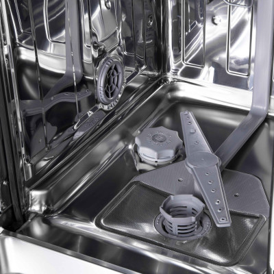 ARDESTO Посудомийна машина, 10компл., А++, 45см, дисплей, гігієн.обробка, сріблястий