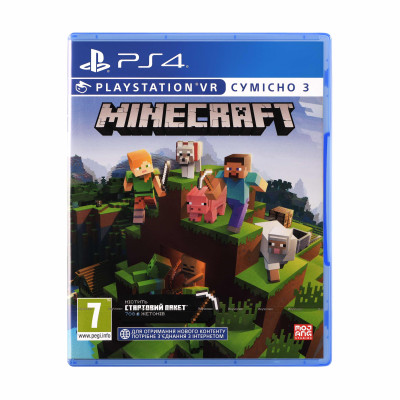 Games Software Minecraft. Playstation 4 Edition [Blu-Ray диск] (PS4)
