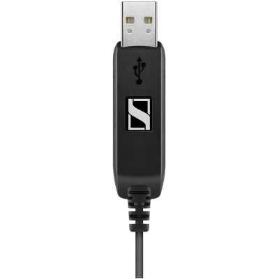Epos Гарнітура комп'ютерна моно On-Ear PC 7 Chat, USB, односпрямований, 2м, Чорний Epos Гарнітура комп'ютерна моно On-Ear PC 7 Chat, USB, односпрямований, 2м, Чорний