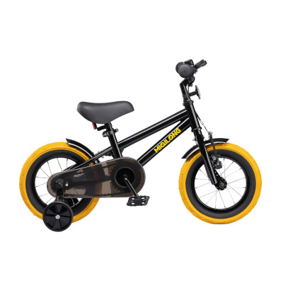 Miqilong Дитячий велосипед ST 12" чорний