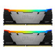 Kingston Пам'ять ПК DDR4 64GB KIT (32GBx2) 3200 FURY Renegade RGB