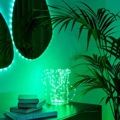 Twinkly Гірлянда Smart LED Twinkly Dots Lights RGB 400 IP44 20м кабель чорний