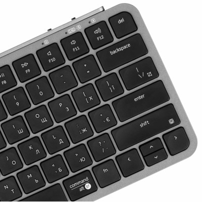 Keychron Клавіатура мембрана B1 Pro, USB/WL/BT, space gray
