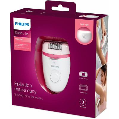 Philips Епілятор Satinelle Essential BRE255/00