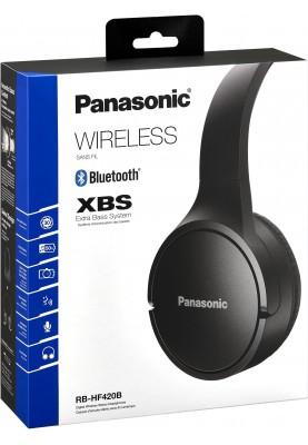 Panasonic Навушники RB-HF420BGEK On-ear Wireless Mic Чорний