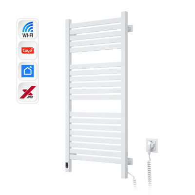 Navin Рушникосушка електрична Авангард Х, 1000х480х71мм, Wi-Fi, сталь, білий, праве підключення