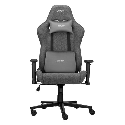 2E Gaming Крісло 2E GAMING BUSHIDO Lite, тканина, 2D-Armrests, сірий темний 2E Gaming Крісло 2E GAMING BUSHIDO Lite, тканина, 2D-Armrests, сірий темний