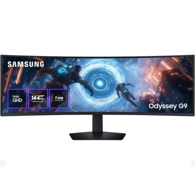 Samsung Монітор Samsung 48.7"Odyssey G9 G91F 2xHDMI, DP, USB, VA, 5120x1440, 32:9, 144Hz, 0.3ms, CURVED