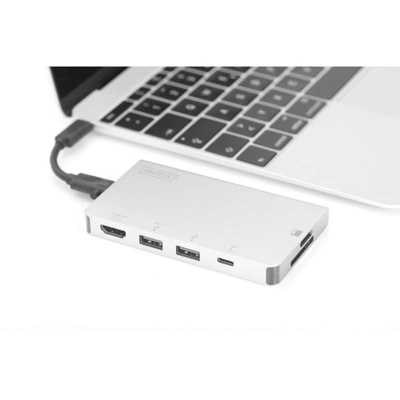 Digitus Док-станція Travel USB-C, 6 Port