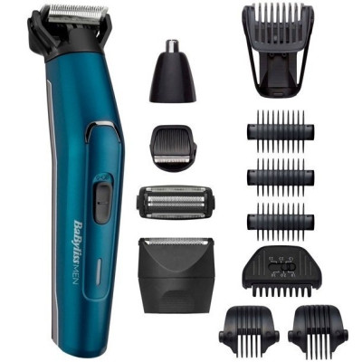 BaByliss Набір для стрижки волосся, 12 насадок, cиній BaByliss Набір для стрижки волосся, 12 насадок, cиній