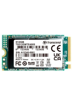 Transcend Накопичувач SSD M.2 512GB PCIe 3.0 MTE400S 2242