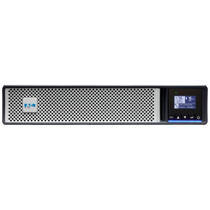Eaton Джерело безперебійного живлення 5PX G2, 1000VA/1000W, RT2U, LCD, USB, RS232, 8xC13