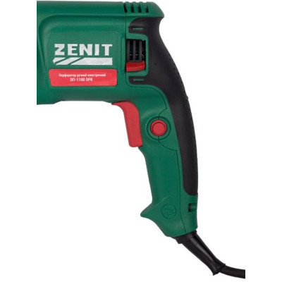 ZENIT Перфоратор ЗП-1100 DFR SDS-Plus+ШЗП 1100Вт 2.8Дж 3.4кг кейс