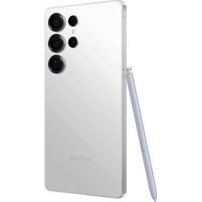 Samsung Смартфон Galaxy S25 Ultra 5G (S938) 6.9' 12/256ГБ, 2SIM, 5000мА•год, білий сріблястий титановий