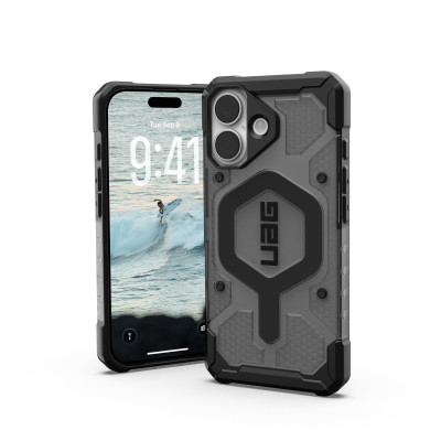 UAG Чохол для iPhone 17, Pathfinder Clear MagSafe, Ash/Black