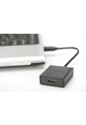 Digitus Адаптер USB 3.0 - HDMI Full HD, M/F, 0.15 m