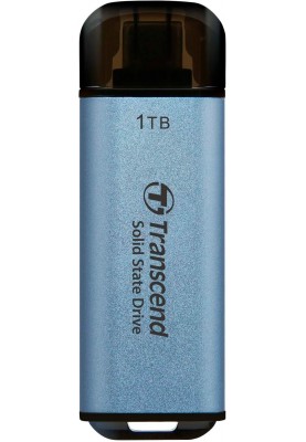 Transcend Портативний SSD 1TB USB 3.1 Gen 2 Type-C ESD300 Blue