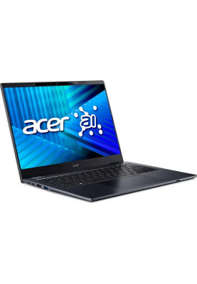 Acer Ноутбук TravelMate TMP414-55 14" WUXGA IPS, Intel U7-255U, 64GB, F1TB, UMA, Lin, синій