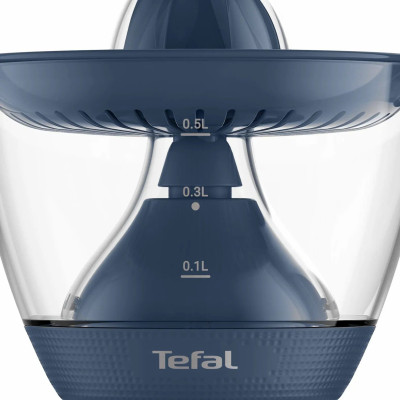 Tefal Соковитискач Tefal Morning Blue цитрус-прес 25Вт, чаша-0.8л, пластик, синій Tefal Соковитискач Tefal Morning Blue цитрус-прес 25Вт, чаша-0.8л, пластик, синій