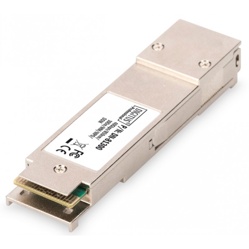 Digitus Модуль QSFP+ 40 Gbps, MM OM3, 850nm, 100m, MPO