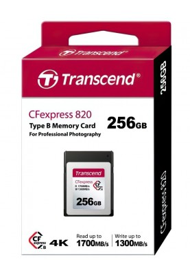 Transcend Карта пам'яті CFexpress 256GB Type B R1700/W1300MB/s