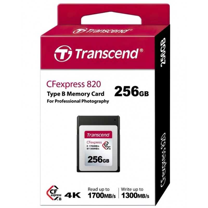 Transcend Карта пам'яті CFexpress 256GB Type B R1700/W1300MB/s