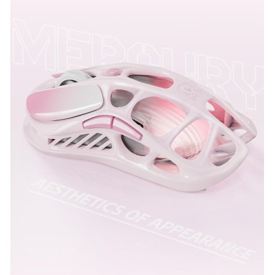 GravaStar Миша Mercury M1 Pro, magnesium alloy body, BT/WL/USB-A, RGB, Sakura Pink GravaStar Миша Mercury M1 Pro, magnesium alloy body, BT/WL/USB-A, RGB, Sakura Pink