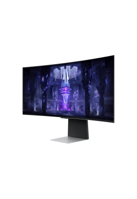 Samsung Монітор 34" Odyssey OLED G8 G85SB microHDMI, miniDP, USB-C, VA, 3440x1440, 21:9, 175Hz, 0.03ms, CURVED