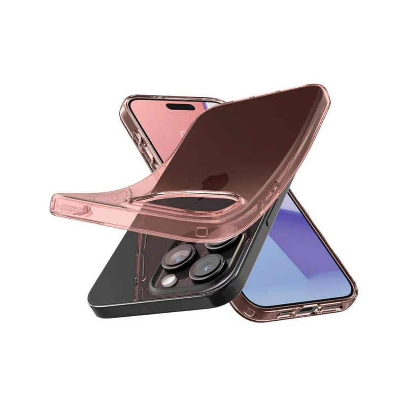 Spigen Чохол для Apple iPhone 15 Pro Max Crystal Flex, Rose Crystal