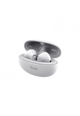 Trust Навушники TWS Yavi Earphones BT 5.3, ENC, SBC, Mic, Білий