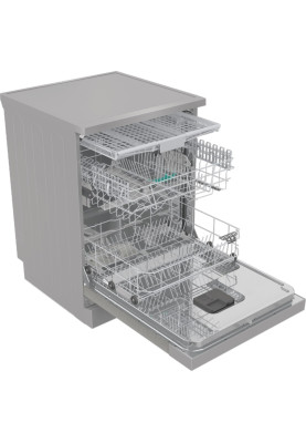 Gorenje Посудомийна машина, 16компл., A++, 60см, дисплей, 3 кошики, AquaStop, сірий