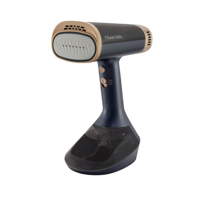 Russell Hobbs Відпарювач Russell Hobbs Genie VacuSteam, 1800Вт, 200мл, паровий удар -20гр, верт. відпарювання, керам. підошва, синій
