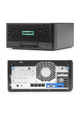 HPE Сервер MicroServer Gen10 Plus v2 E-2314 4-core 16GB-U VROC 4LFF-NHP 180W External PS Server