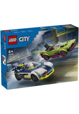 LEGO Конструктор City Переслідування маслкара на поліцейському автомобілі