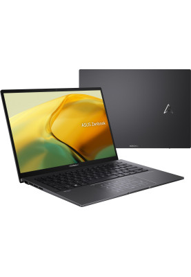 ASUS Ноутбук Zenbook 14 UM3402YA-KP698 14" WQXGA IPS, AMD R5-7530U, 16GB, F1TB, UMA, NoOS, Чорний